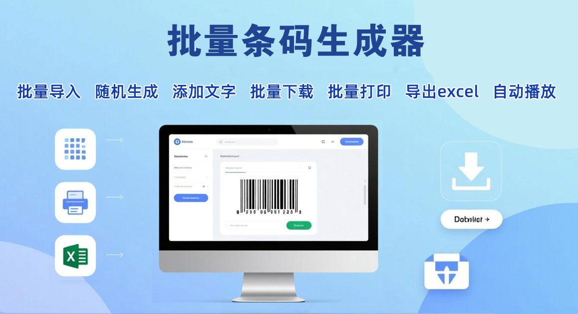 批量条码生成