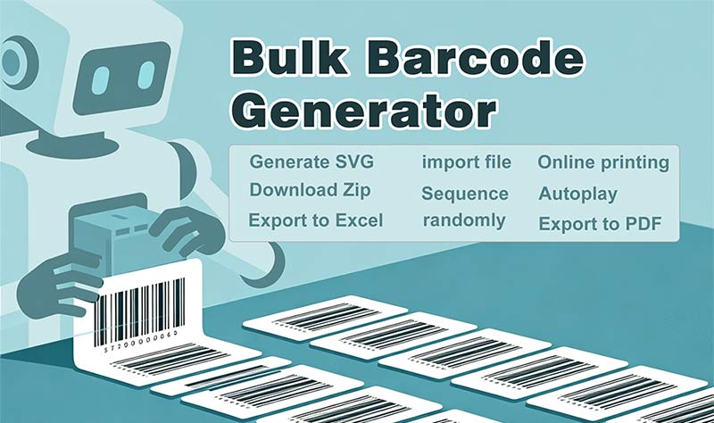 Bulk Barcode Generator